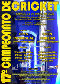 17º Campeonato de Cricket BARENOSTRUM - 11 de Enero de 2025