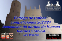 2024/09/27 - Entrega trofeos 2023/24 - Asociacion dardos Huesca