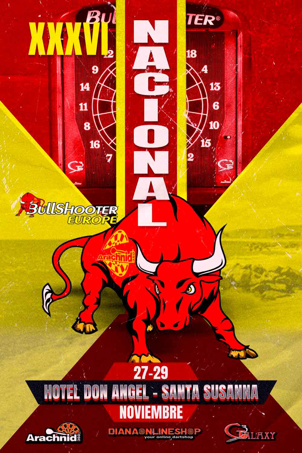 XXXVI Nacional de Bullshooter - Hotel Don Angel - Santa Susanna - 27-29 Noviembre 2025